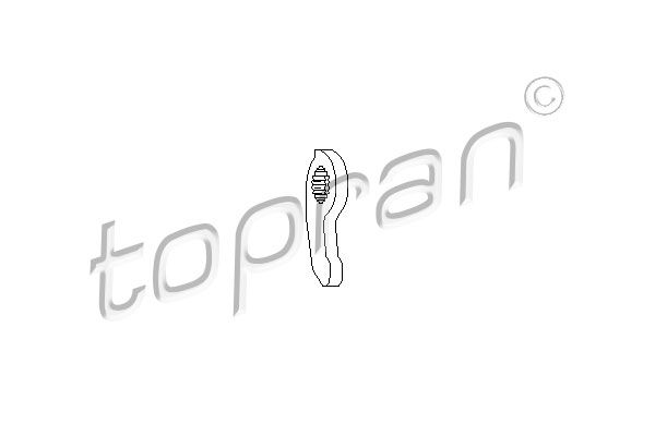 TOPRAN Ausrückgabel, Kupplung  (109 641) für    PS   günstig kaufen