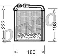 Heizungskühler Wärmetauscher, Innenraumheizung , DENSO DRR32005