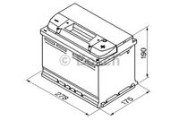 Starterbatterie S5 MERCEDES-BENZ CLK (C208) 230 Kompressor (208.348) 197 PS